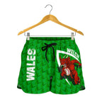 Wales Women'S Shorts - Welsh Dragon Rugby Champion - Vibe Hoodie