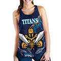 Gold Coast Women Racerback Tank Titans Gladiator Indigenous - Vibe Hoodie