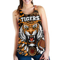 (Custom Personalised) Tigers Women's Racerback Tank Wests Tiger Skin Style - Vibe Hoodie