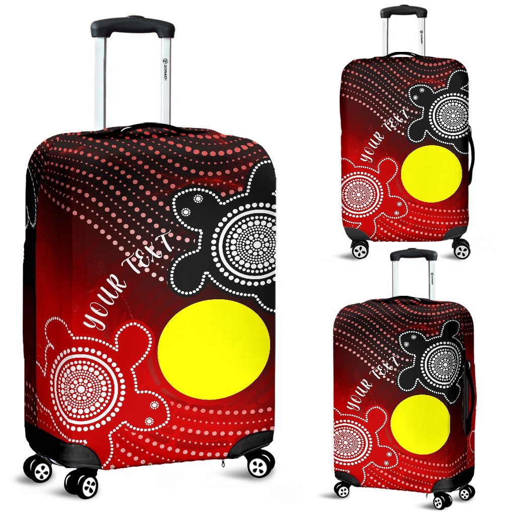 custom-aboriginal-luggage-covers-indigenous-circle-dot-painting-style