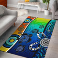 aboriginal-area-rug-indigenous-turtle-dot-painting-art