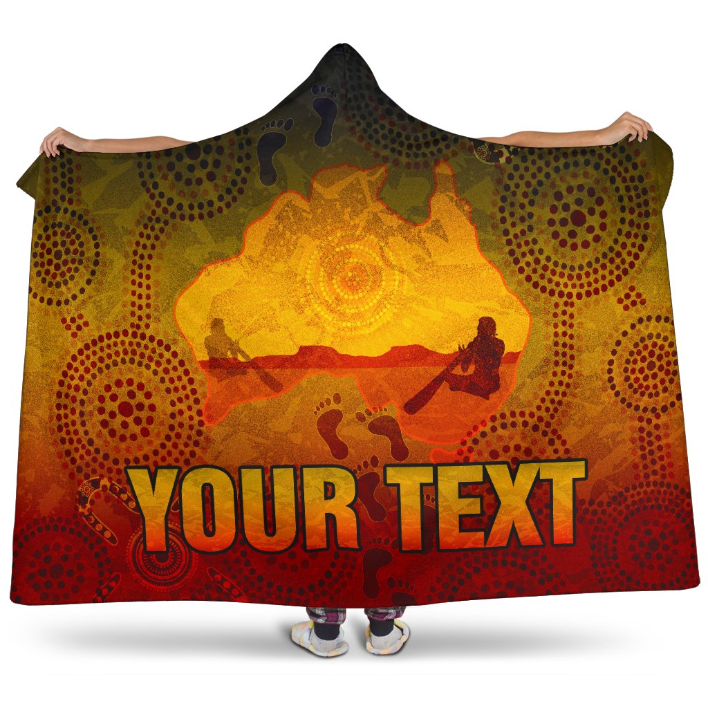 custom-aboriginal-hooded-blanket-australian-map-with-indigenous-color