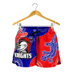 Newcastle Knights All Over Print Women's Shorts Aboriginal - Vibe Hoodie