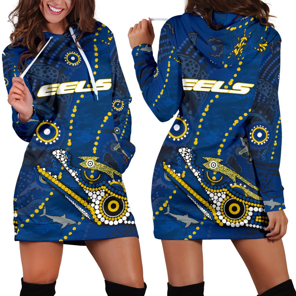 eels-indigenous-women-hoodie-dress-parramatta