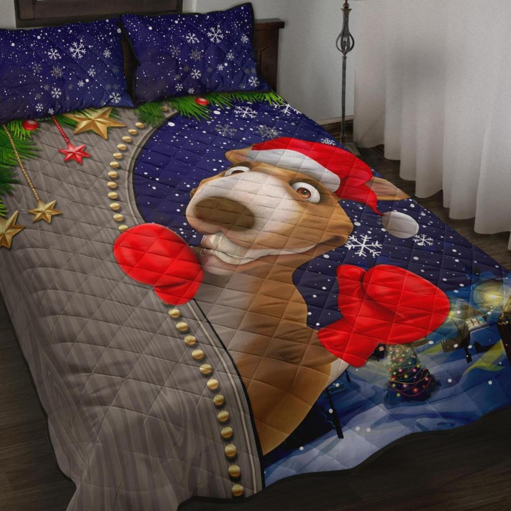 christmas-quilt-bed-set-funny-kangaroo-christmas