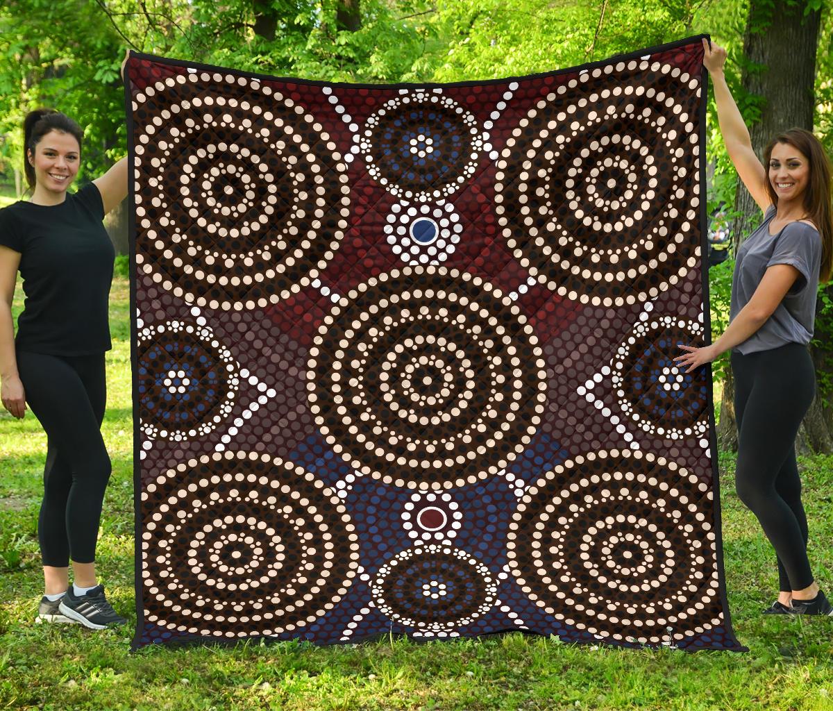 premium-quilts-aboriginal-dot-painting-quilts-ver8