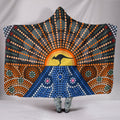 aboriginal-hooded-blanket-kangaroo-sunset-dot-painting-1