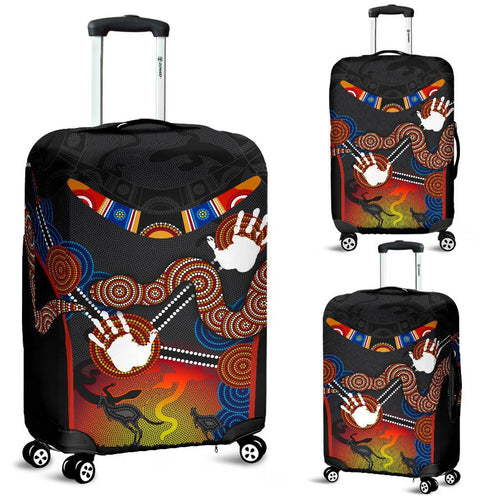 aboriginal-luggage-covers-australian-boomerang-and-snake-indigenous-art
