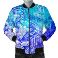 aboriginal-mens-bomber-jacket-sea-turtle-with-indigenous-patterns-blue