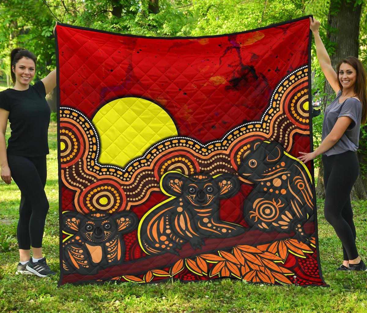 aboriginal-premium-quilt-australian-indigenous-koala