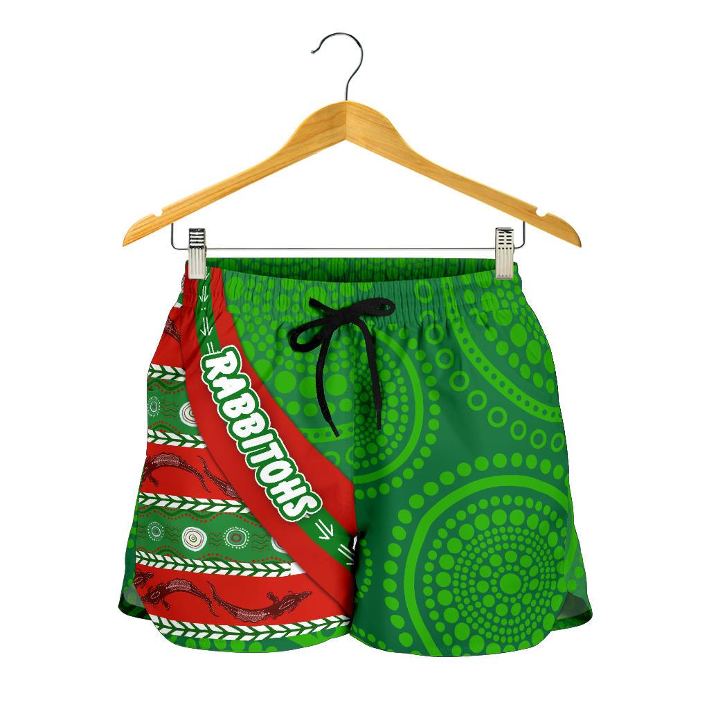South Sydney Rabbitohs Aboriginal Women Shorts Victorian Vibes - Vibe Hoodie