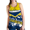 Cowboys Women's Racerback Tank - Vibe Hoodie
