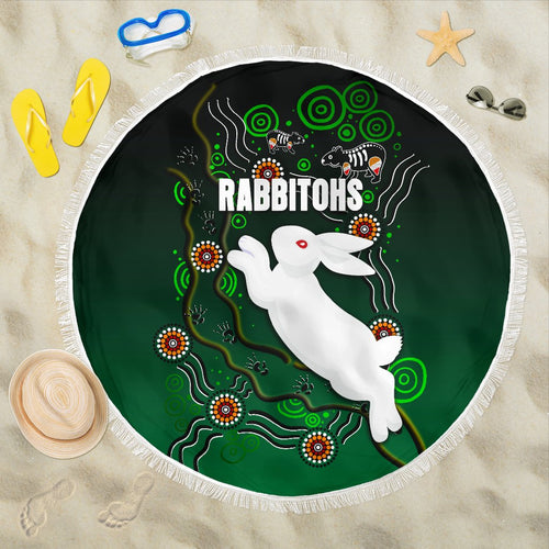 rabbitohs-beach-blanket-simple-indigenous
