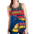Adelaide Women Racerback Tank Indigenous Crows - Vibe Hoodie