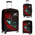 new-zealand-luggage-cover-manaia-paua-fern-wing-red