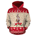 christmas-hoodie-kangaroo-hoodie-waratah-flowers-unisex