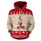 christmas-hoodie-kangaroo-hoodie-waratah-flowers-unisex