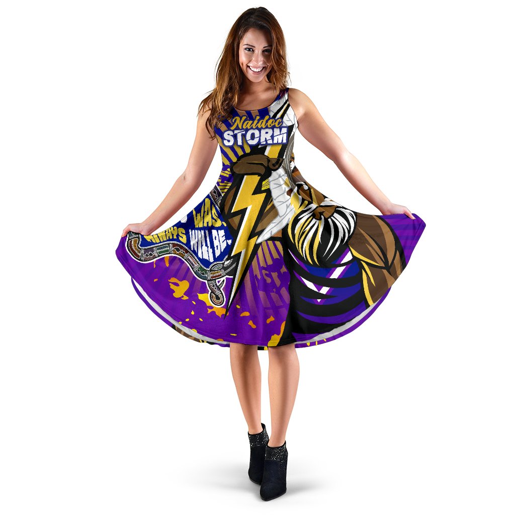 Storm Naidoc Week Women's Dress Indigenous Style - Vibe Hoodie