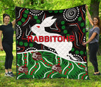 rabbitohs-premium-quilt-aboriginal