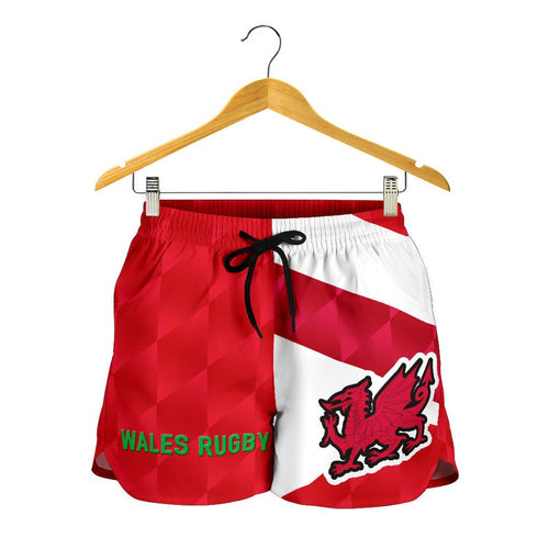 Wales Rugby Women Shorts Sporty Style - Vibe Hoodie