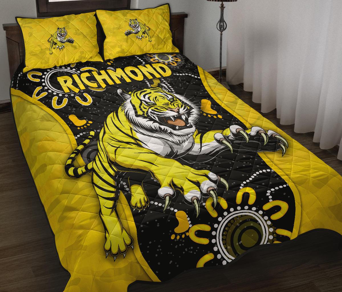 richmond-football-quilt-bed-set-tigers-anzac-day-unique-indigenous-1
