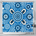 aboriginal-shower-curtain-indigenous-circle-dot-painting-blue-color