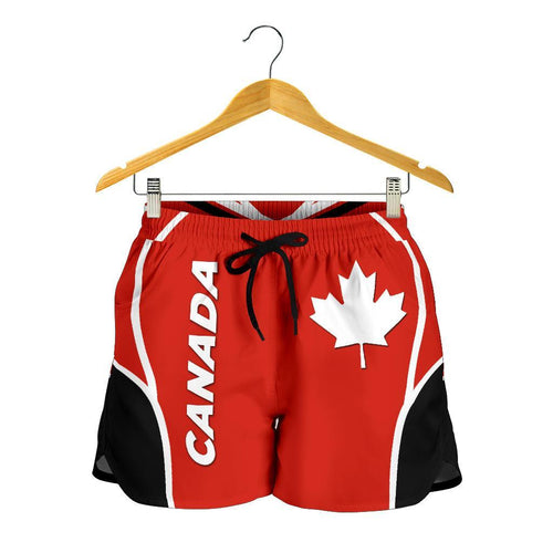 Canada Women'S Shorts- Canadian Maple Leaf Sport Style - Vibe Hoodie