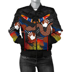 aboriginal-womens-bomber-jacket-australian-boomerang-and-snake-indigenous-art