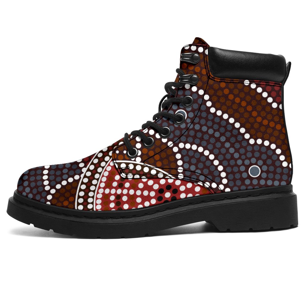 aboriginal-boots-circle-dot-painting-all-season-ver03
