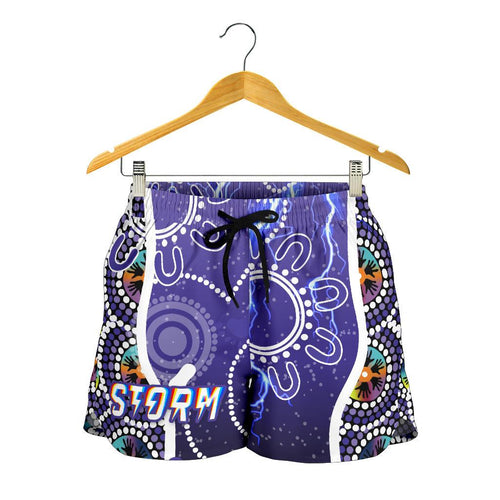 Melbourne Storm Women Shorts Unique Indigenous - Vibe Hoodie