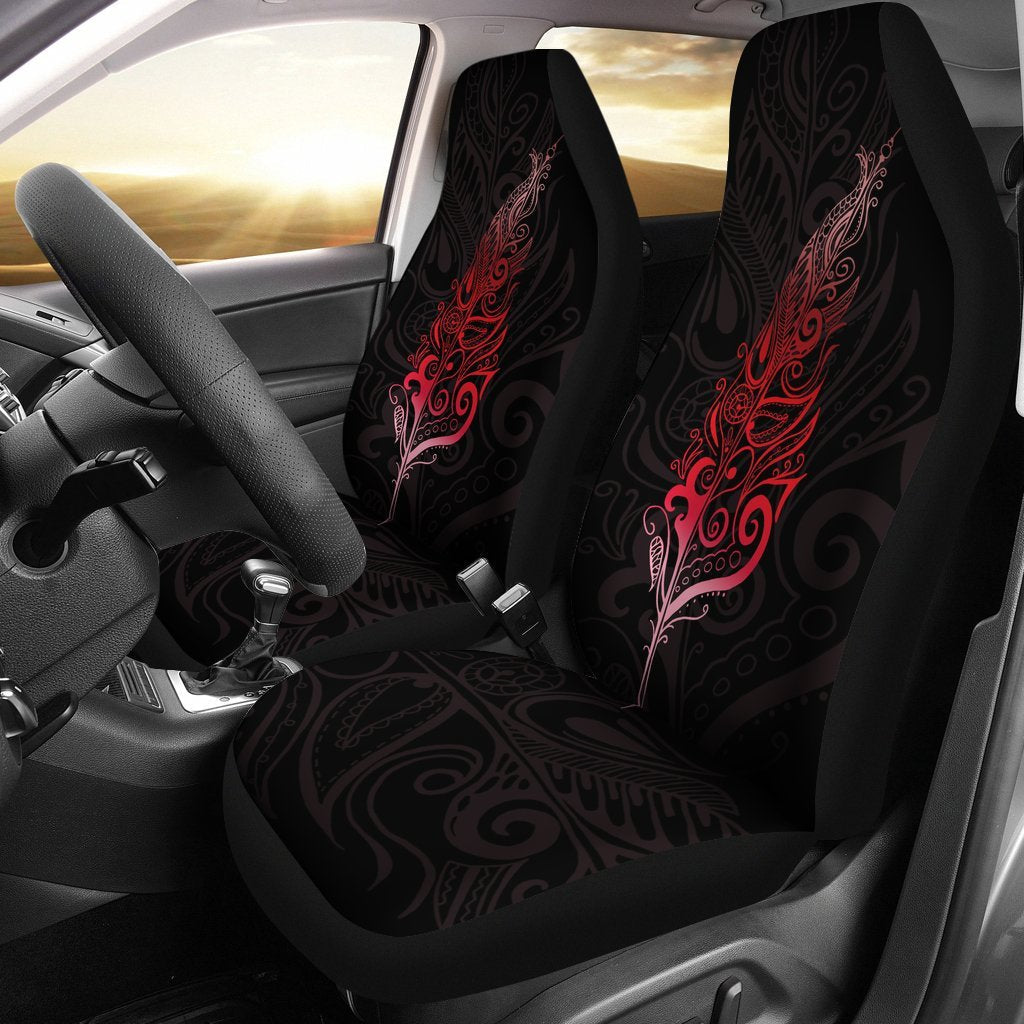 light-silver-fern-car-seat-covers-red