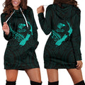 new-zealand-heart-womens-hoodie-dress-map-kiwi-mix-silver-fern-turquoise