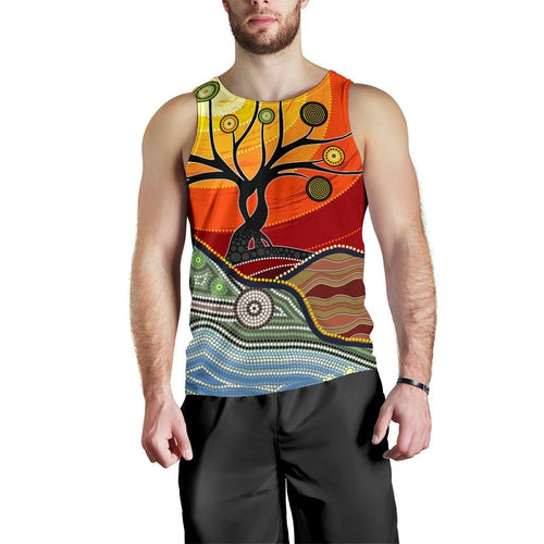 mens-tank-top-australian-aboriginal-tree