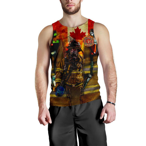 canada-mens-tank-tops-canadian-firefighter-3d