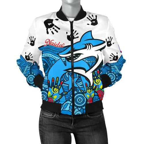 sharks-naidoc-week-women-bomber-jacket-cronulla