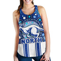 Melbourne Women Racerback Tank Indigenous North Kangaroos - Vibe Hoodie