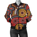 custom-aboriginal-womens-bomber-jacket-indigenous-circle-dot-painting-style-1