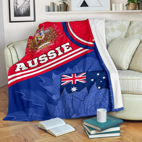 premium-blanket-aus-flag-and-coat-of-arms-blanket-waratah-flowers