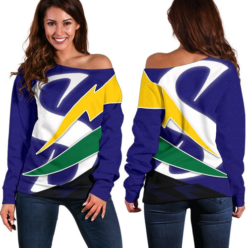 Stormers Women's Off Shoulder Sweater - Vibe Hoodie