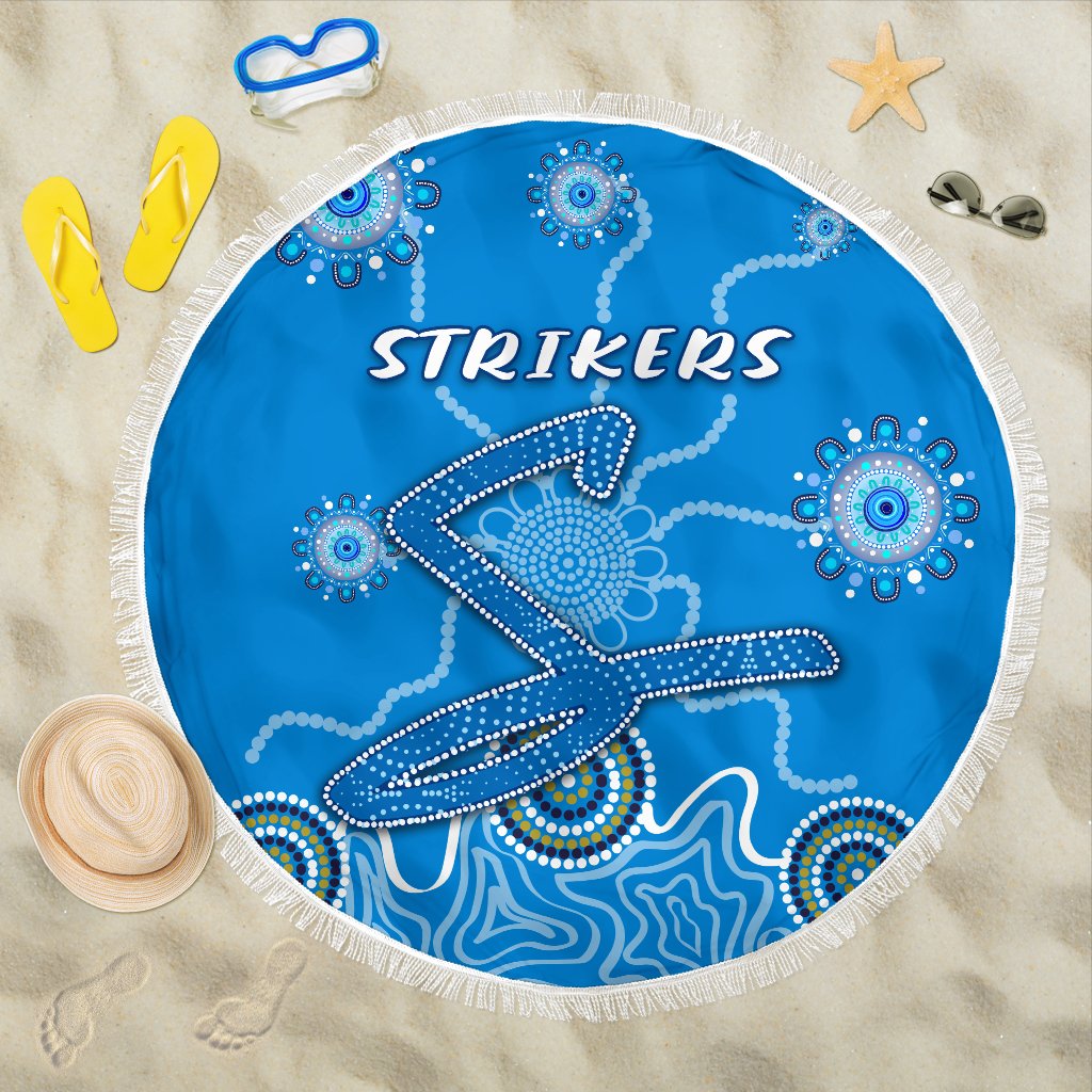 strikers-beach-blanket-indigenous-blue-energy
