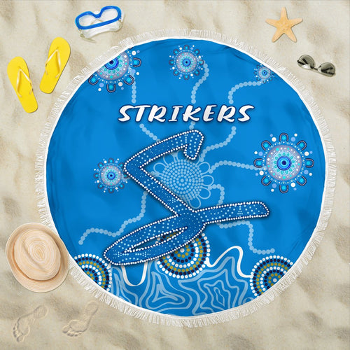 strikers-beach-blanket-indigenous-blue-energy