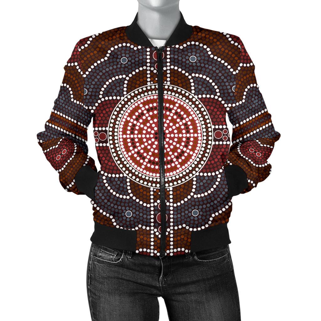 bomber-jacket-aboriginal-dot-painting-jacket-ver03-women