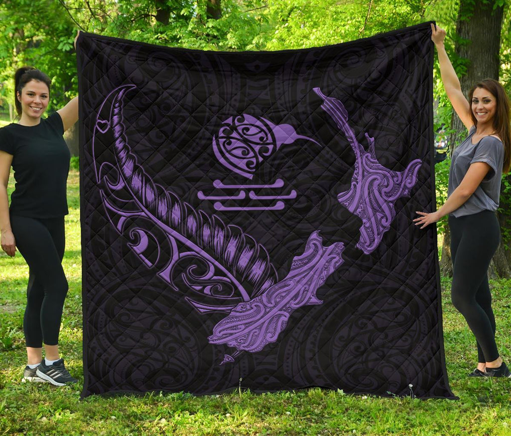 new-zealand-heart-premium-quilt-map-kiwi-mix-silver-fern-pastel-purple