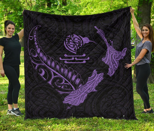 new-zealand-heart-premium-quilt-map-kiwi-mix-silver-fern-pastel-purple