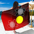 aboriginal-sarong-indigenous-circle-dot-painting-style