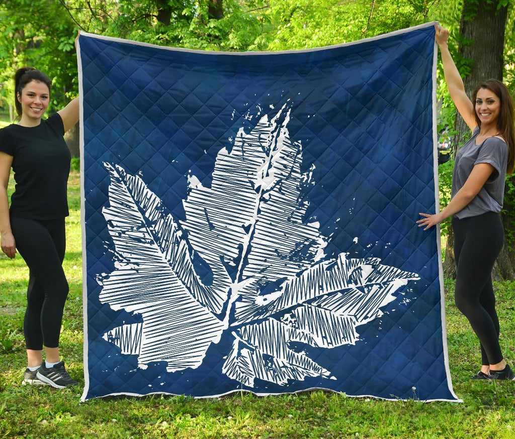 canada-maple-leaf-premium-quilt-blue