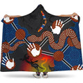 aboriginal-hooded-blanket-australian-boomerang-and-snake-indigenous-art