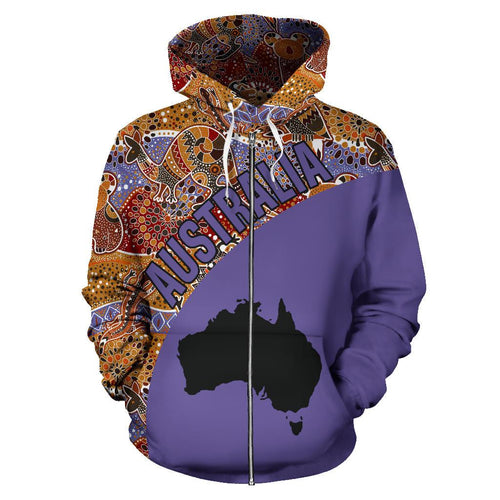 aboriginal-zip-up-hoodie-australia-map-patterns-koala-kangaroo-1