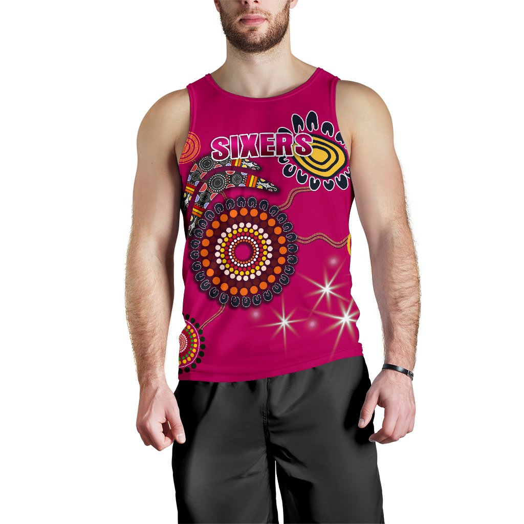 sydney-men-tank-top-sixers-indigenous-magenta