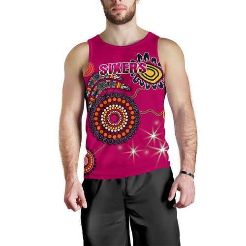 sydney-men-tank-top-sixers-indigenous-magenta